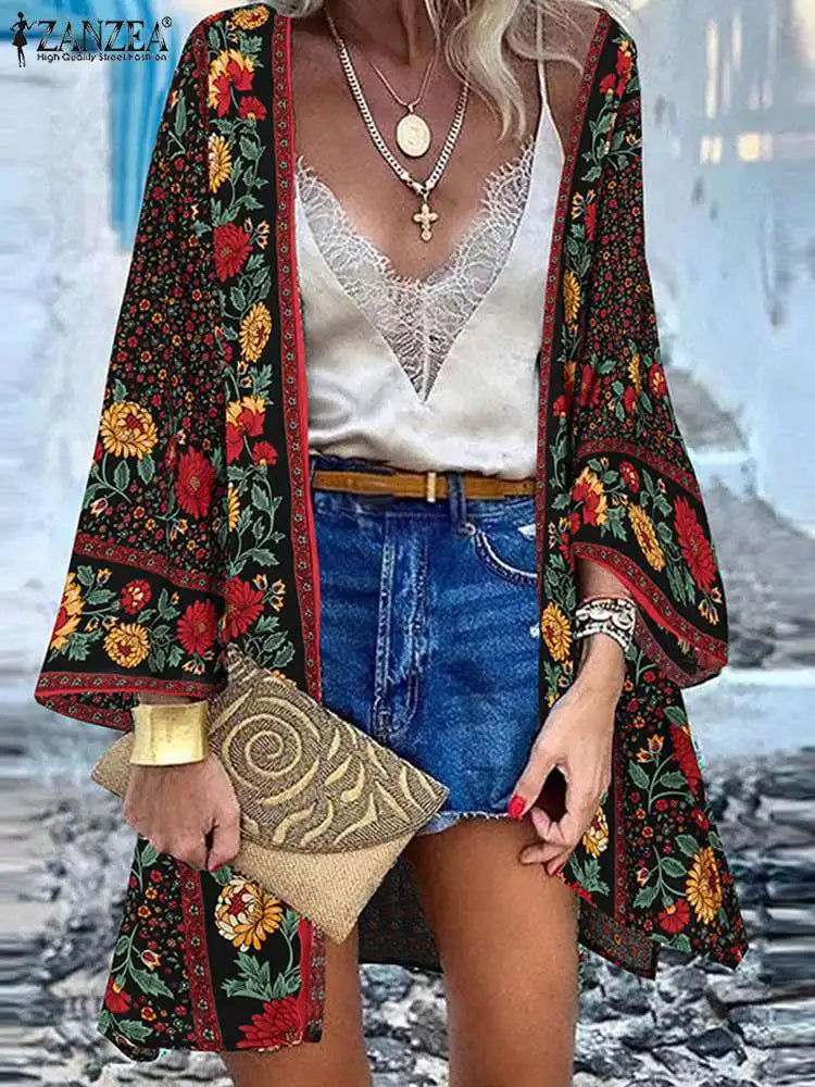 Boho Kimono Style Cover Up