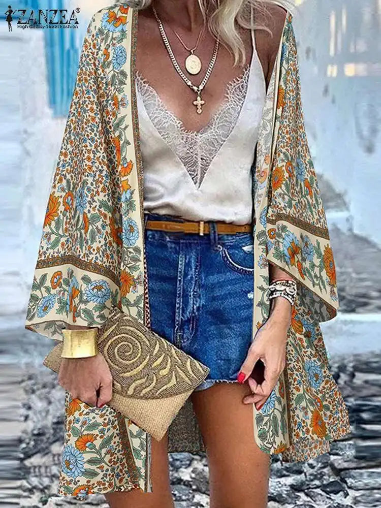 Boho Kimono Style Cover Up