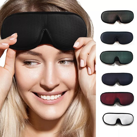 Let's Get Some Needed Sleep 3-D Total Blocking Light Traveling Sleep Mask
