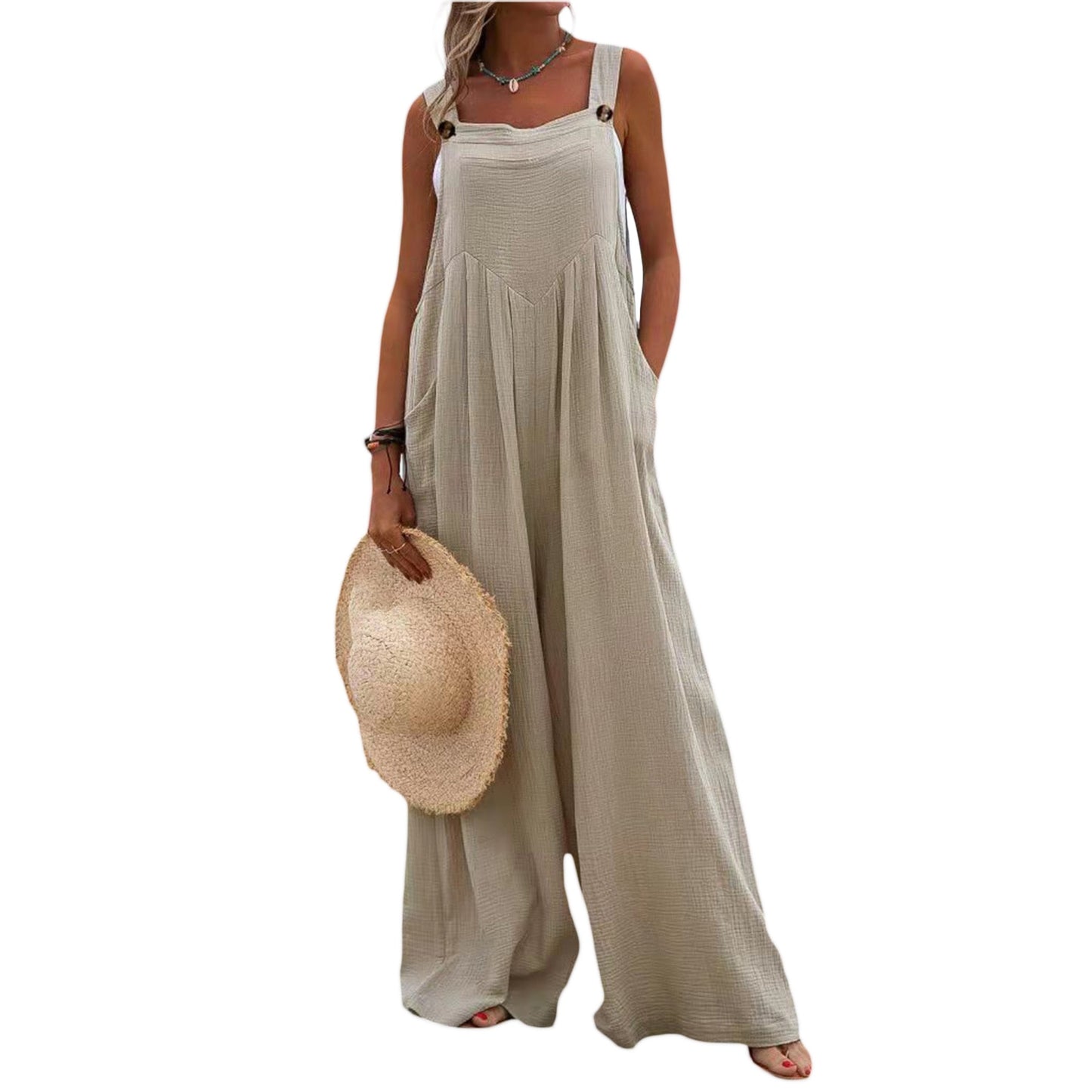 The Traveling Roamer Overall One-piece Jumpsuit